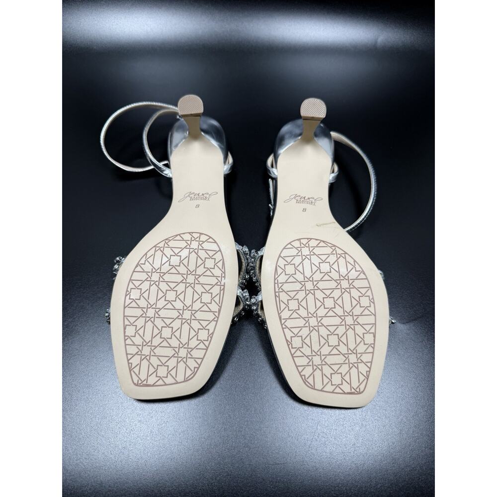 Jewel Badgley Mischka Marley Kitten Heel Sandals Women’s Size 8 - Picture 6 of 7